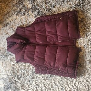 Maroon vest